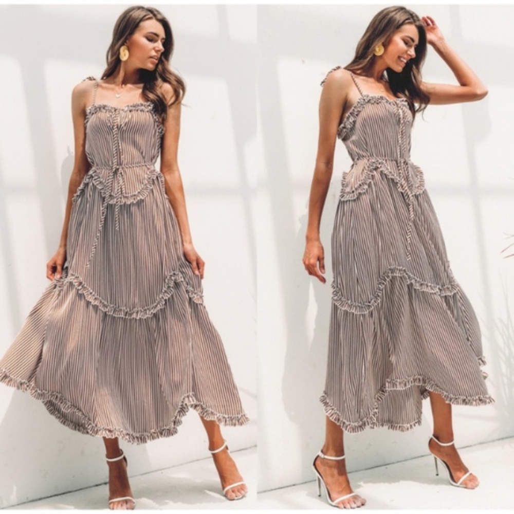 AVERY Striped Maxi - Picture 3 of 4